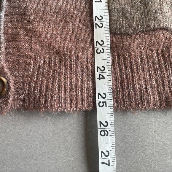 Hayden Wool Blend Button Down Cardigan – Multi-Color – Size Large - Picture 9 of 9